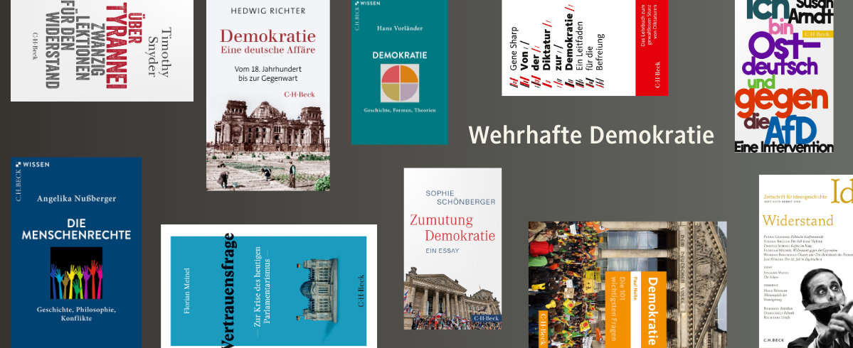 Banner Lektüreliste Wehrhafte Demokratie